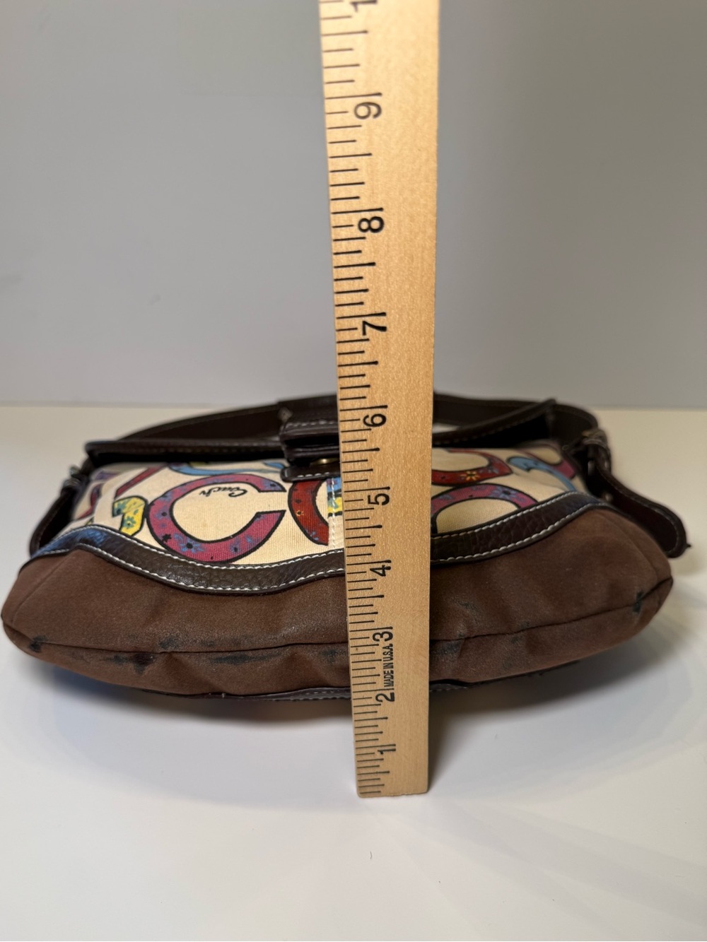 Vintage Coach Bag y2k 1990s - Picture 15 of 15